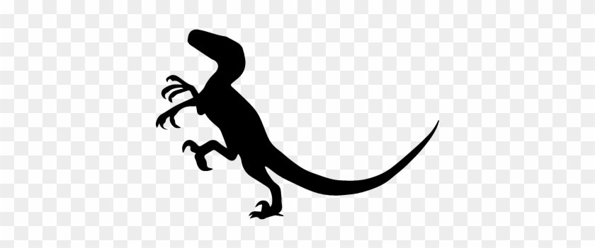 Velociraptor Dinosaur Shape Vector - Velociraptor Dinosaur Shape Vector #1588289
