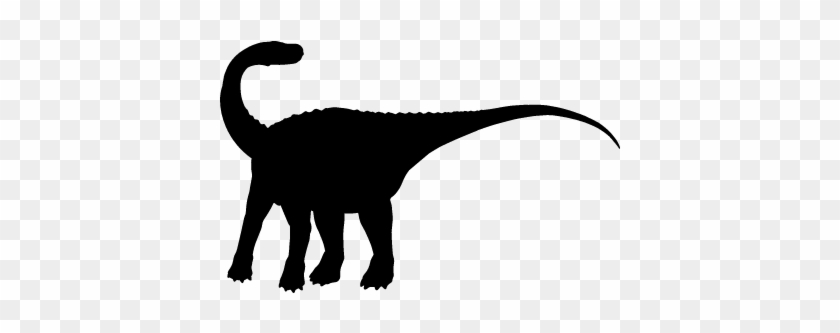 Magyarosaurus Dinosaur Shape Vector - Magyarosaurus Dinosaur Shape Vector #1588302