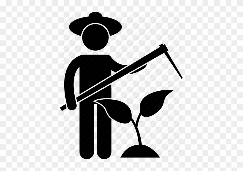 Agriculture Clipart Farmer Planting - Agriculture Clipart Farmer Planting #1588317