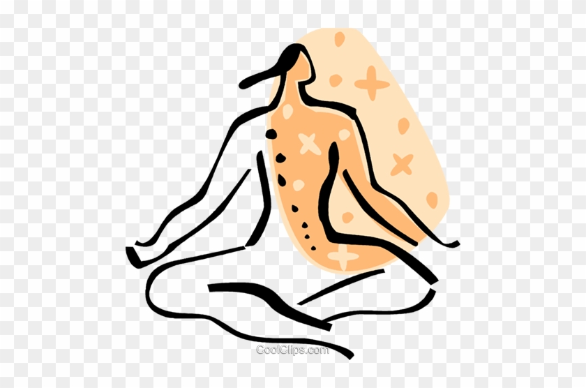 Yoga Royalty Free Vector Clip Art Illustration - Yoga Royalty Free Vector Clip Art Illustration #1588560