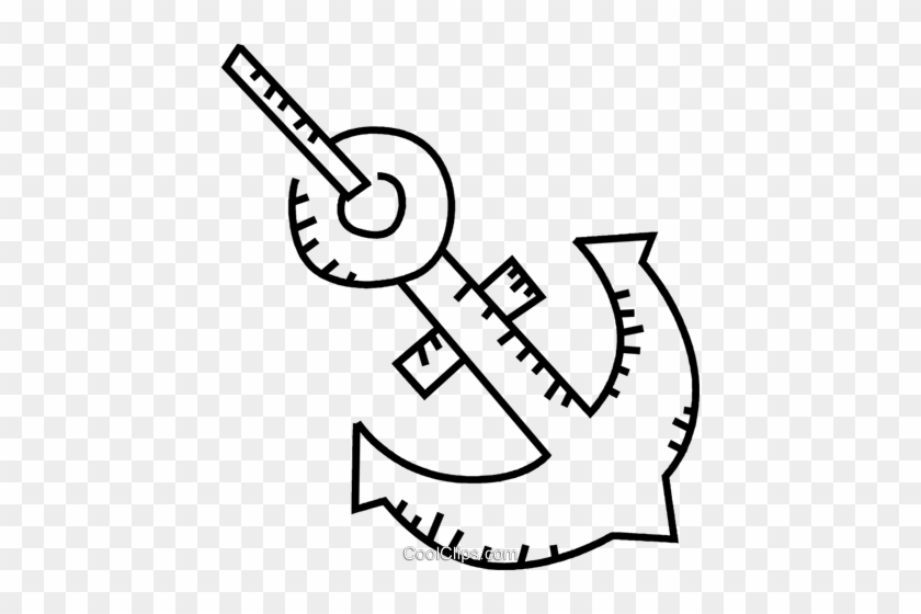 Anchors Royalty Free Vector Clip Art Illustration - Anchors Royalty Free Vector Clip Art Illustration #1588588