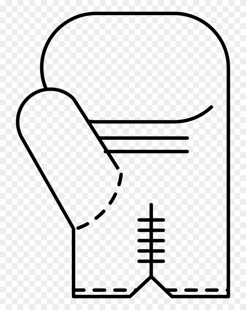 Glove Kitchen Utensil Comments - Line Art #1588617