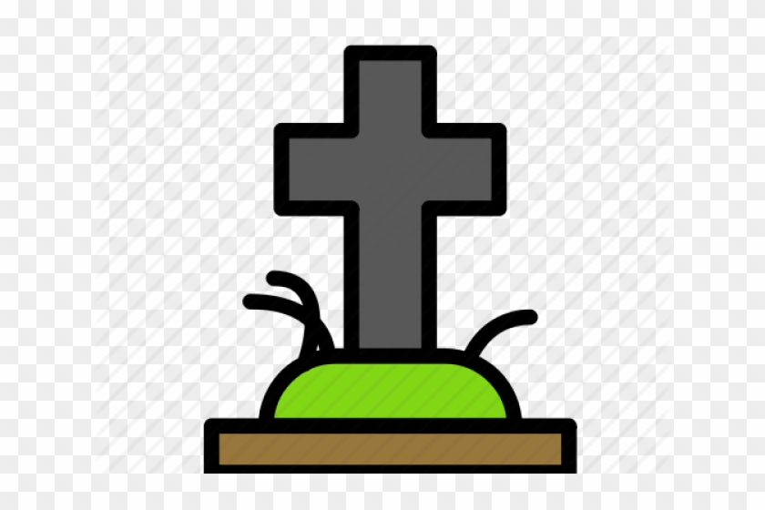 Death Clipart Tomb - Cross #1588633