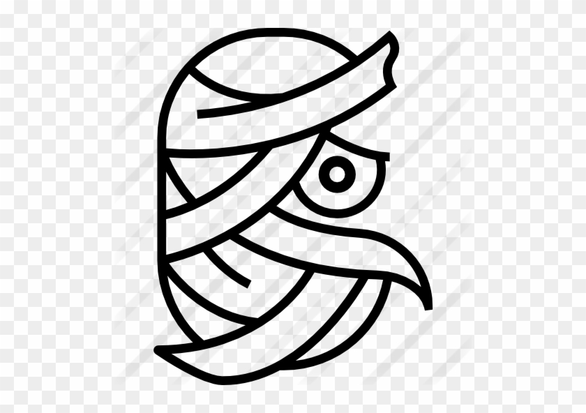 Mummy Free Icon - Line Art #1588650