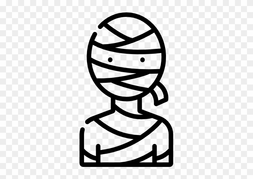 Mummy Free Icon - Line Art #1588670