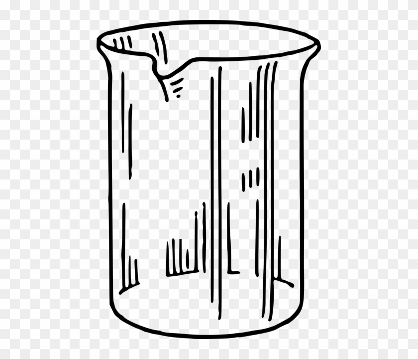 Beaker, Chemistry, Container, Glassware - Clip Art Of Beaker #1588736