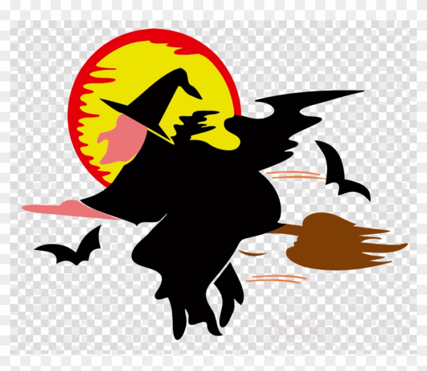 Cartoon Witch Clipart Witchcraft Clip Art - Halloween Witch #1588761