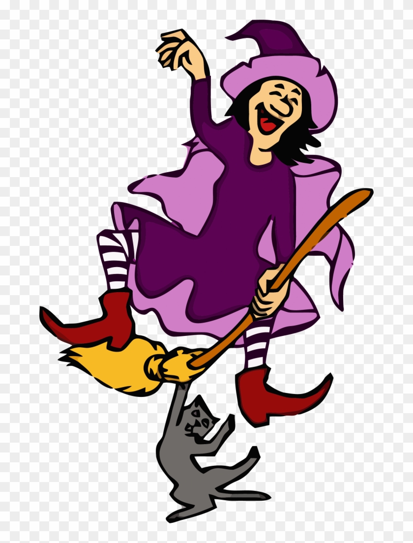 Witch Clipart Dancing - Dancing Witch #1588770