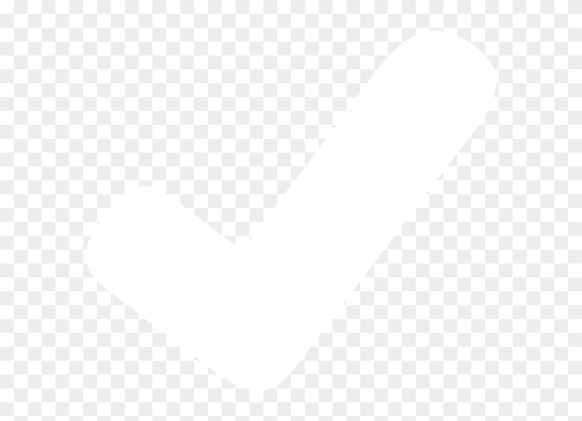 White Check Mark Clip Art At Clker Com Vector Clip - Check Mark Symbol White #1588777