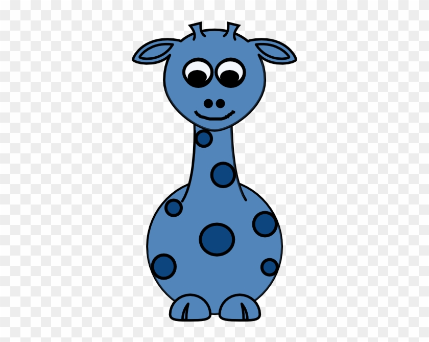 Cartoon Giraffe Face #1588828