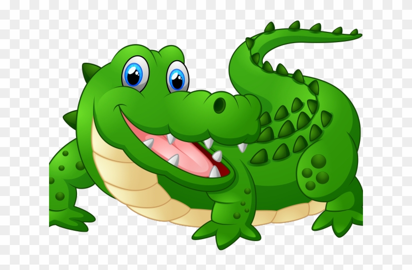 Crocodile Clipart Scales - Crocodile Cartoon #1588938