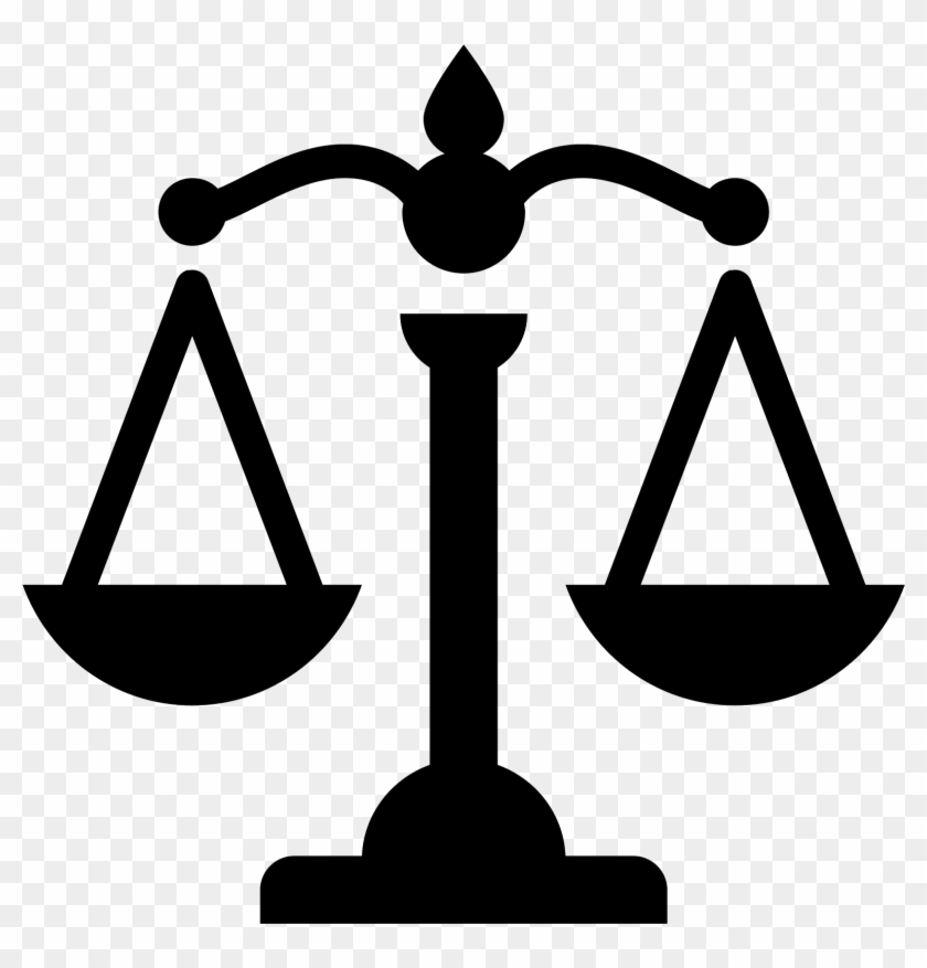 Scales Icon Free Download Png And Vector - Justice Icon Png #1588949
