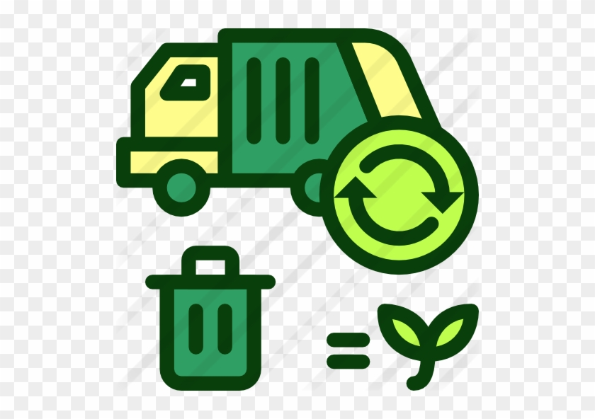 Garbage Truck Free Icon - Icon #1588969