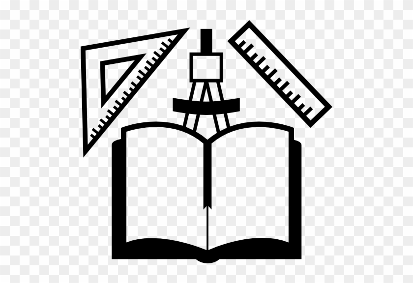 Open Book Clip Art Drawing - Pencils And Books Pic Png #1589051