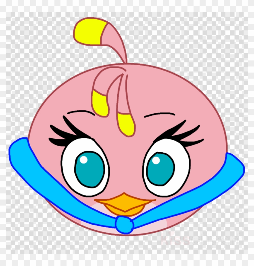 Download Pink Angry Birds Stella Space Clipart Angry - Cartoon Drawing Earth #1589062