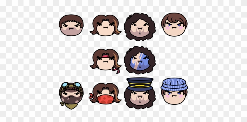 Game Grumps By What The Frog - All Game Grumps Faces #1589100
