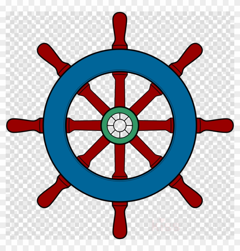 Boat Wheel Clipart Ship's Wheel Boat Clip Art - Clip Art Steering Wheel Ship #1589105