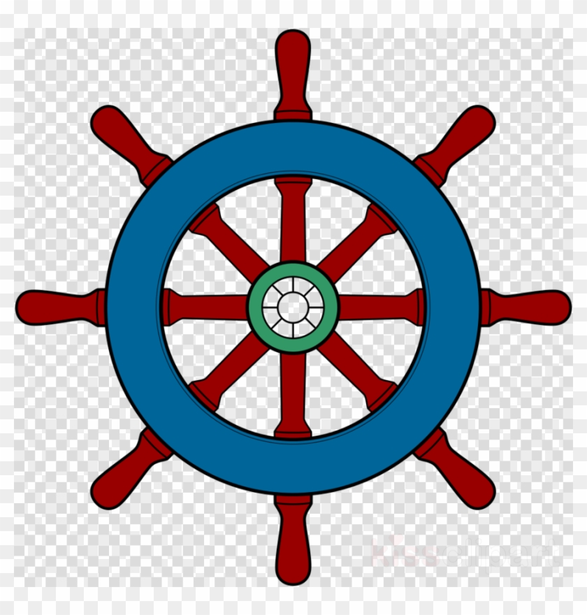 Boat Wheel Clipart Ship's Wheel Boat Clip Art - Clip Art Steering Wheel Ship #1589105