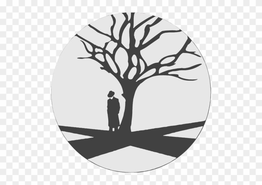 Halloween Tree Silhouette Png #1589161