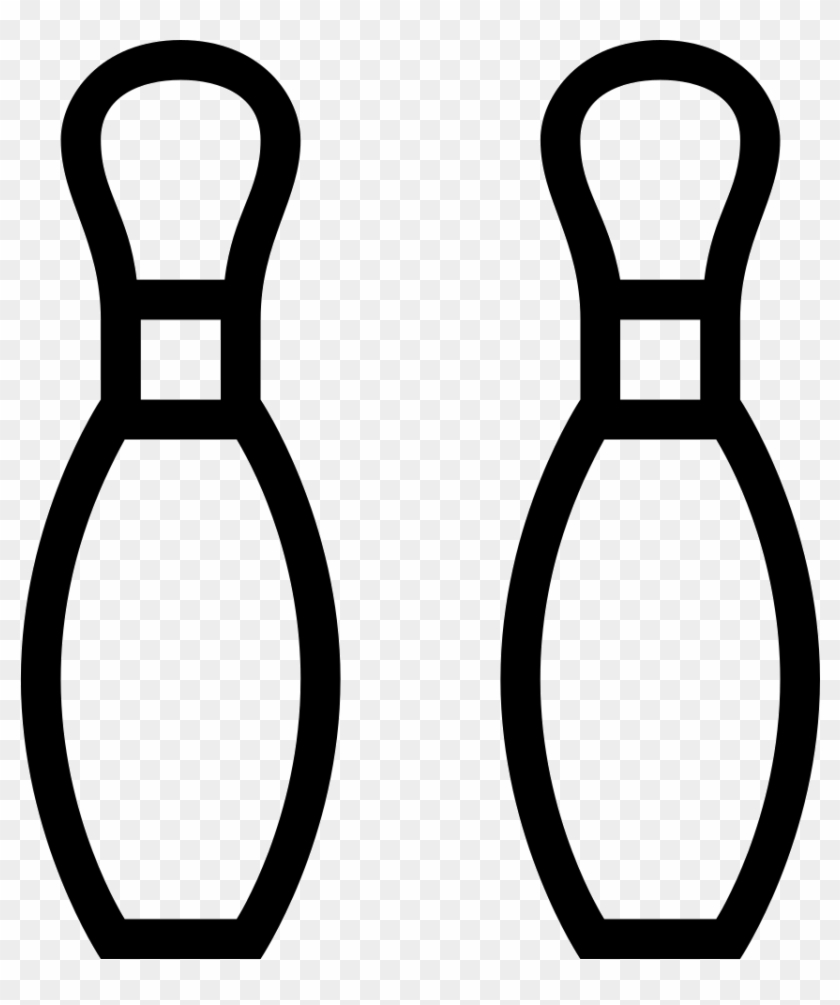 Bowling Pins Outline Comments - Bowling Pin Outline #1589259
