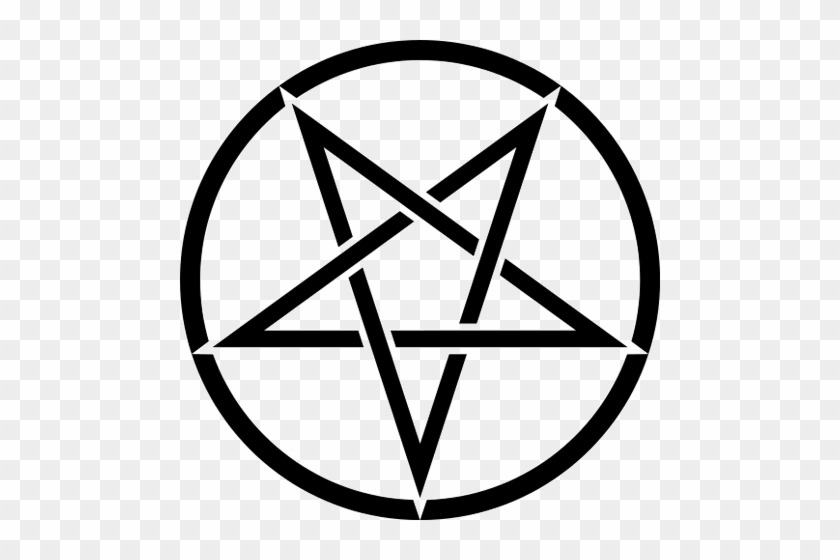 Satanic Star Symbol - Pentacle Transparent #1589289
