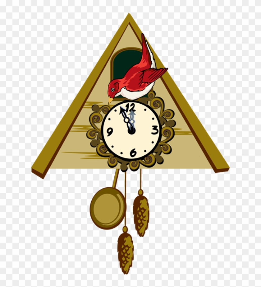 Cuckoo Clock Clipart - Cuckoo Clock Clipart Png #1589290