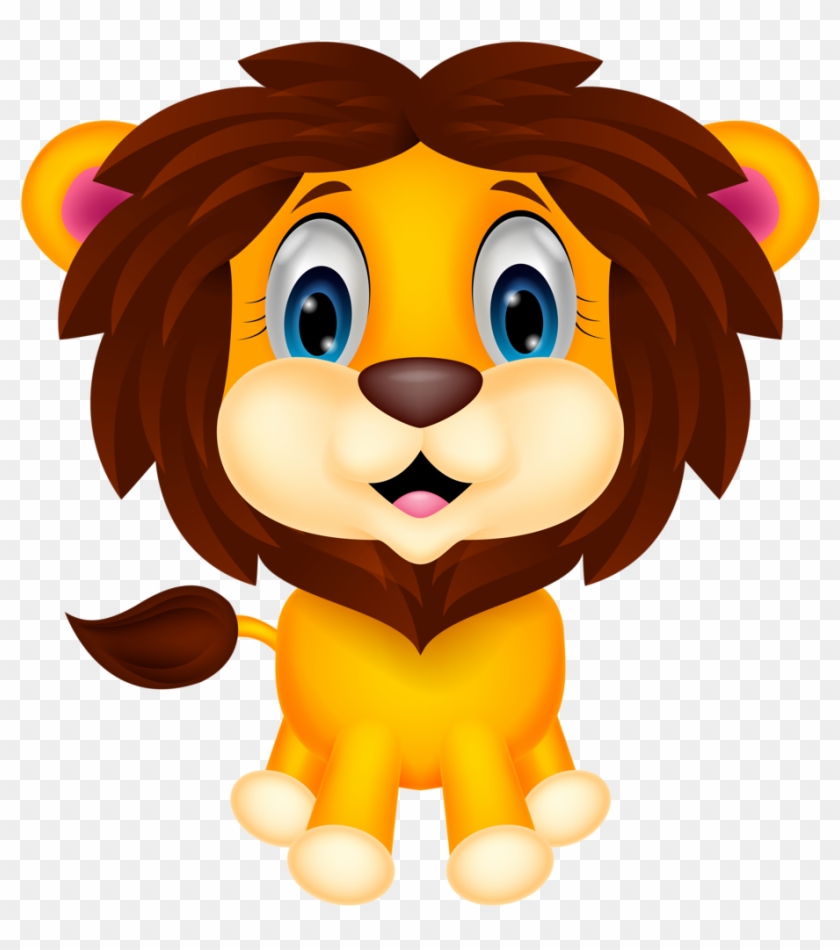 Lion Clipart Zoo Animal - Dibujos Animados De Un Leon - Free Transparent  PNG Clipart Images Download