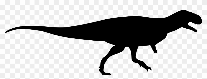 File - Eoabelisaurus Silhouette - Svg - Dinosaur Pics Black And White #1589322