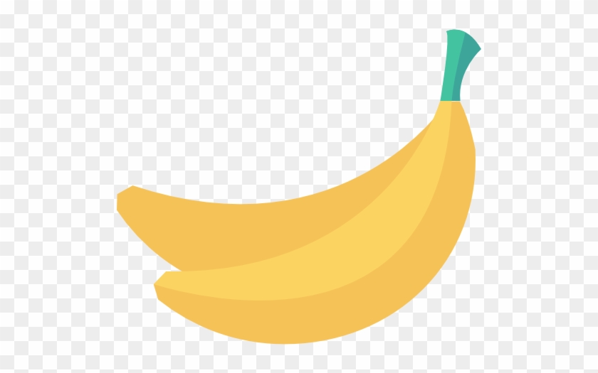 Banana Free Food Icons - Icono Banano Png #1589438