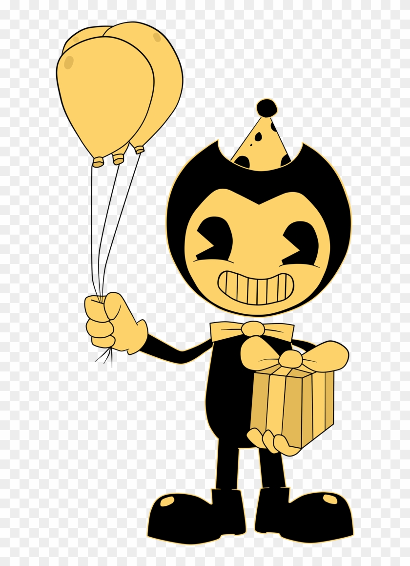 Happy Birthday By Gamerboy123456 Bendy And The Ink Machine Bendy Free Transparent Png Clipart Images Download