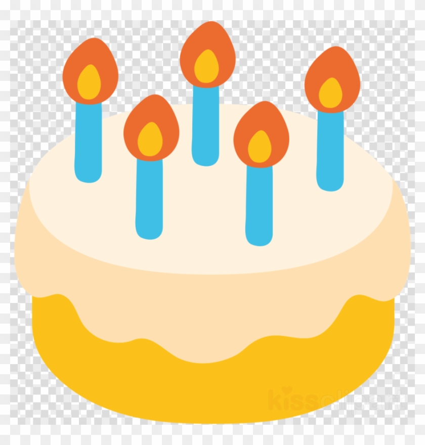 Birthday Cake Emoji Png #1589489