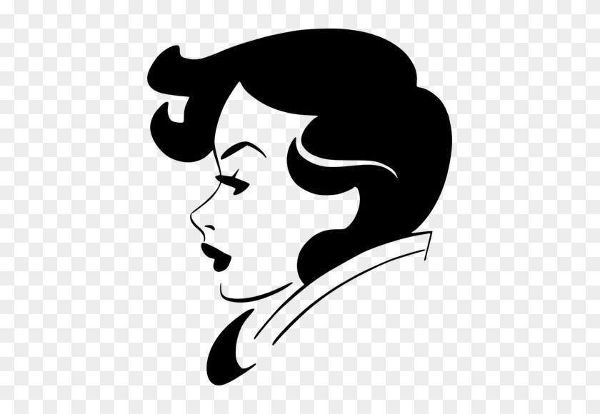 Profile Clipart Working Woman - Retro Profile #1589500