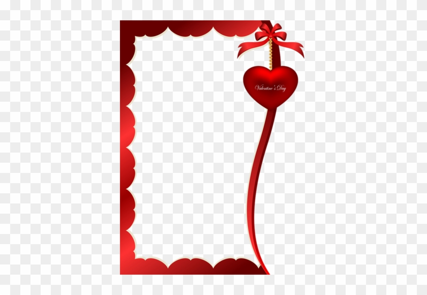Writing Paper, Funny Valentine, Valentines Day, Stationery, - Valentine Day Frame Png #1589556
