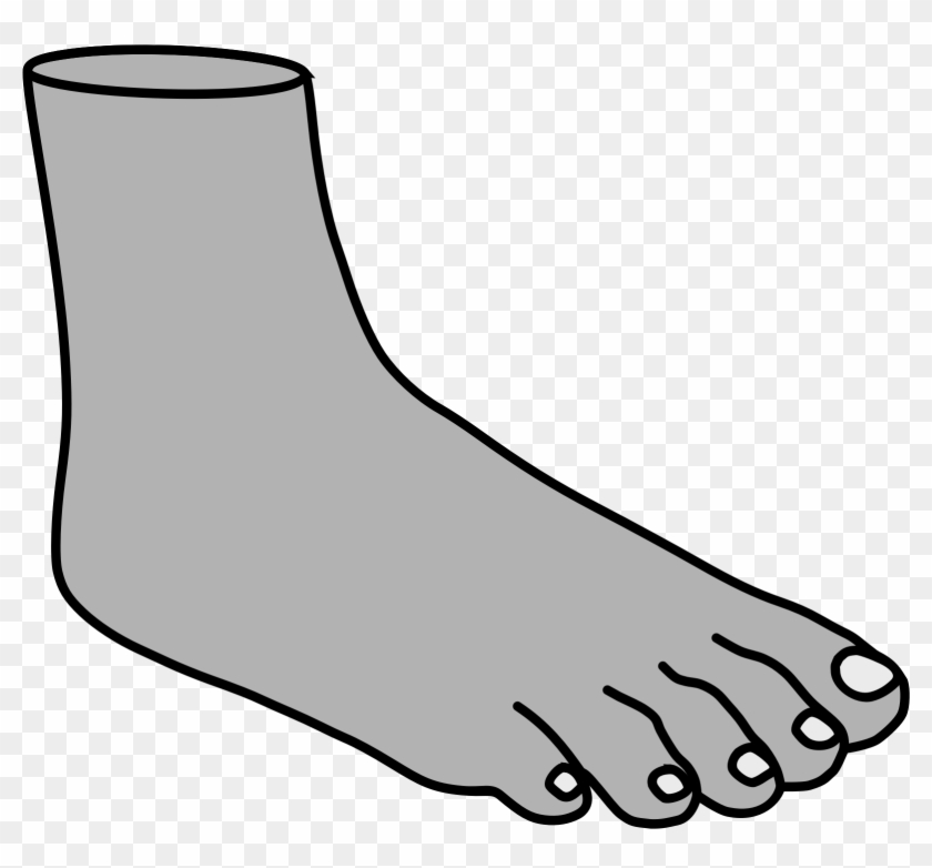 Feet Clipart Black And White - Feet Clipart Black And White #1589562