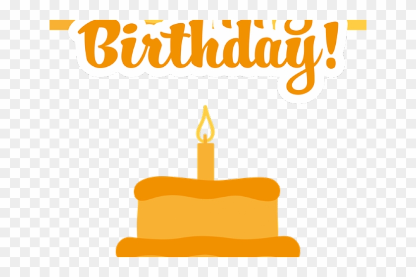 Happy Birthday Clipart Orange - Birthday Party #1589596