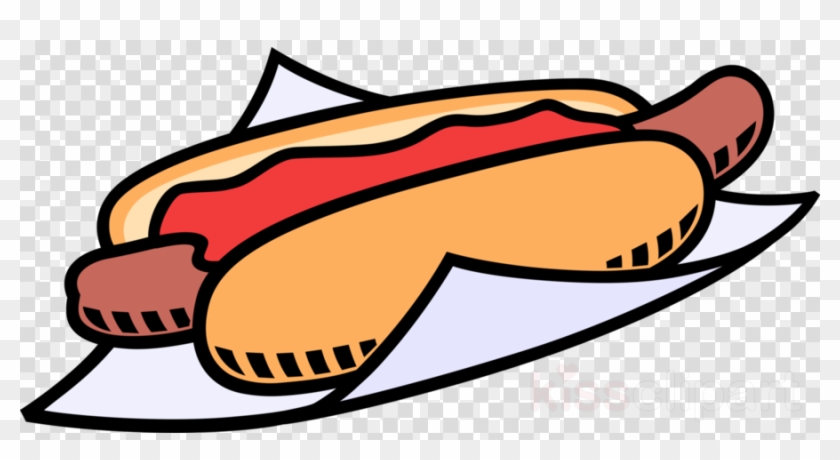 Hot Dog Clipart Hot Dog Hamburger Barbecue - Hot Dog #1589634