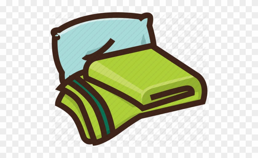 Blanket Clip Art - Pillow And Blanket Clipart #1589688