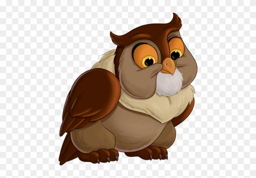 Free Png Download Bambi Friend Owl Transparent Clipart - Bambi Owl Png #1589714
