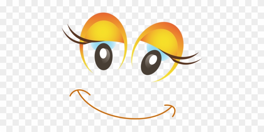 Smiley Emoticon Computer Icons Wink Female - Happy Female Clip Art #1589765