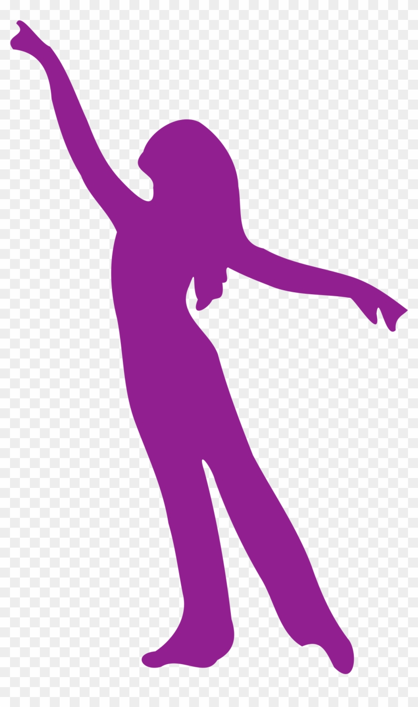Jpg Black And White Download Danse Icons Png Free And - Color Guard Girl Silhouette #1589816