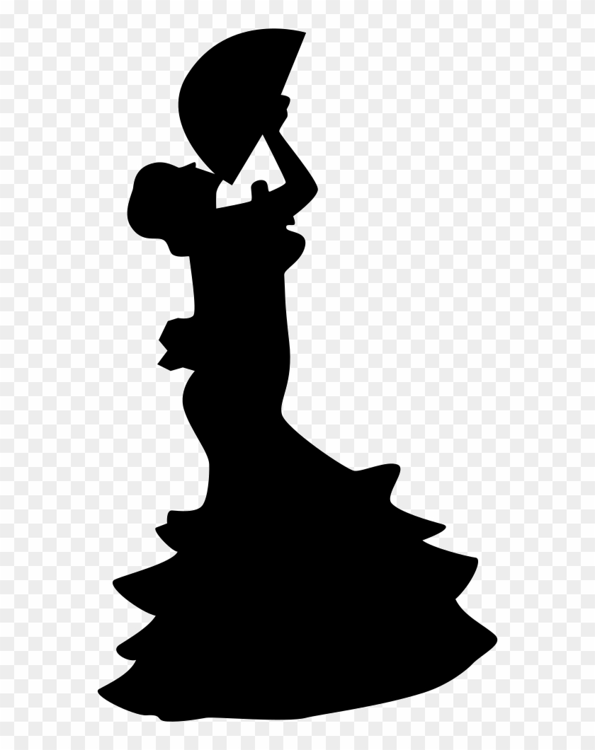 Dancer Silhouette Png - Siluetas De Bailarinas De Flamenco #1589827