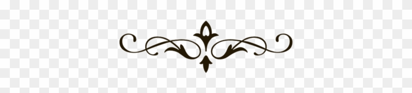 Decorative Scroll Clip Art - Line Cliparts #1589834