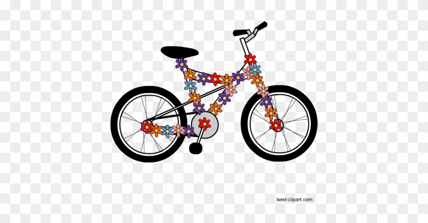Free Floral Bicycle Clip Art - Scott Bikes #1589861