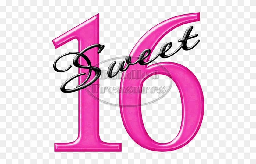 Sweet 16 Clip Art #1589930