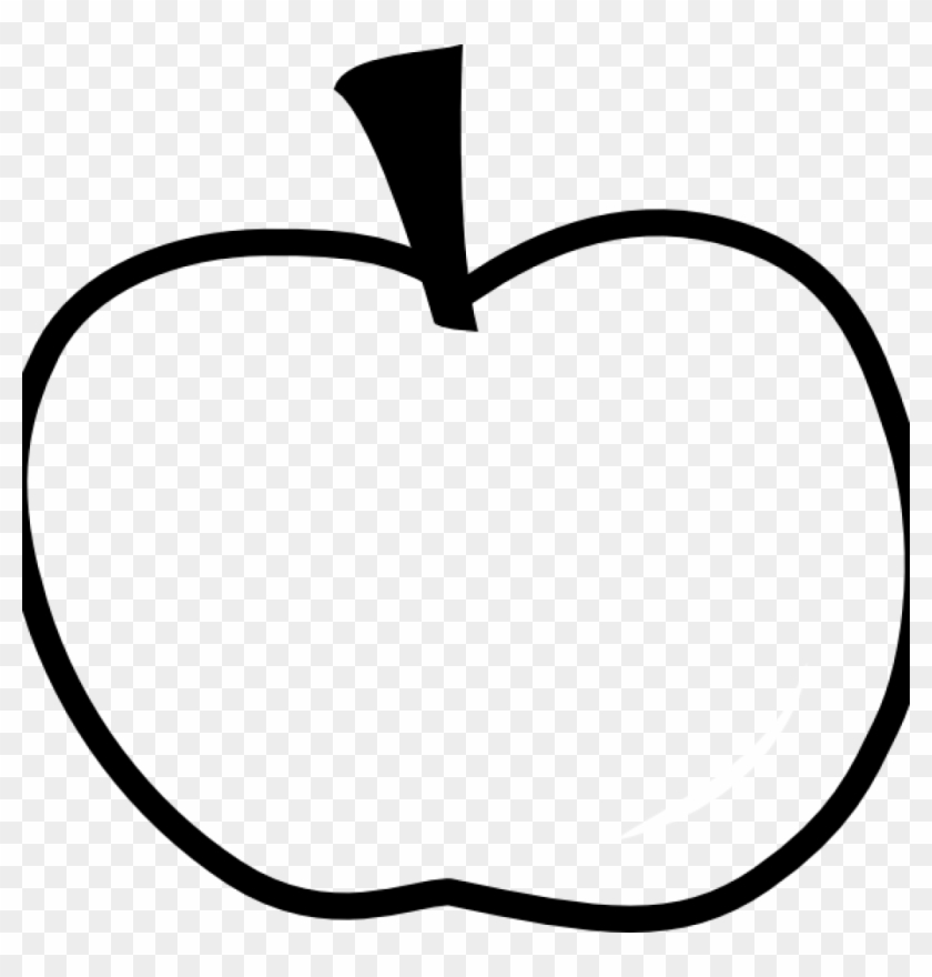 Apple Outline Clipart Apple Outline Clip Art At Clker - Apple Outline Clipart #1590172