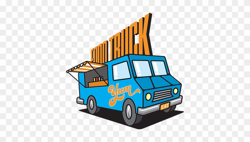 Want To Bring Your Food Truck To The Park - Cartoon Image Of Food Truck #1590245