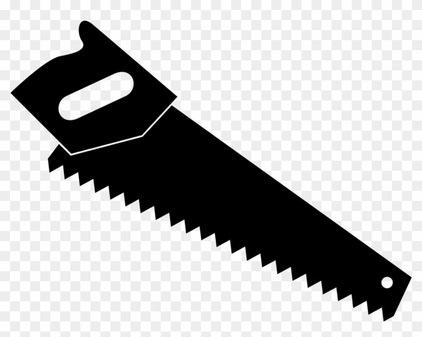 Hand Saw Vector - Wood Saw Saw Vector #1590282