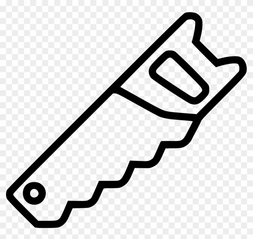 Handsaw Comments - Line Art #1590295