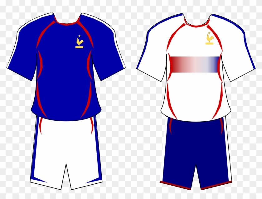 Sports Wear Clipart Football Strip - France Football Kits 2007 #1590308