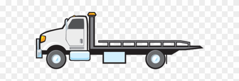 Flatbed Tow Truck Png - Trailer Truck #1590369
